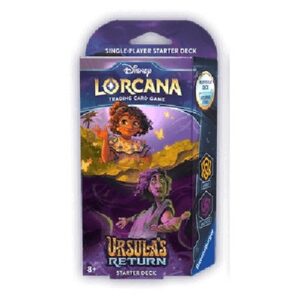Lorcana 4URS Ursula's Return: Amber & Amethyst Starter Deck