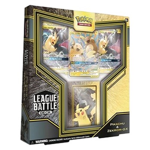 Pokemon League Battle Decks: Pikachu & Zekrom GX