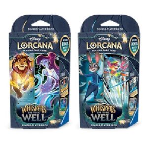 Lorcana 10WHI Whispers in the Well: 2 Starter Deck Set