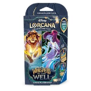 Lorcana 10WHI Whispers in the Well: Amber & Emerald Starter Deck