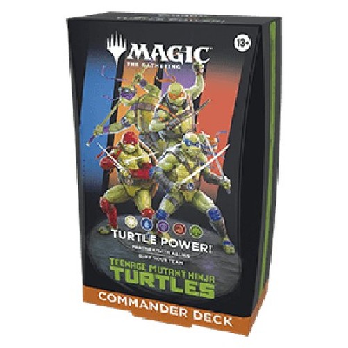 Magic: The Gathering Commander: Magic: The Gathering | Teenage Mutant Ninja Turtles: "Turtle Power!" Commander Deck