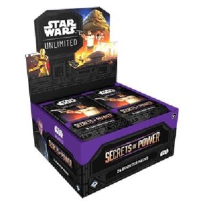 Star Wars Unlimited SEC Secrets of Power Booster Box