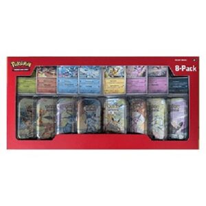Pokemon Prismatic Evolutions: Costco 8-Pack Mini Tins Bundle