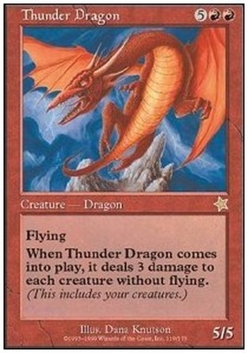 Magic: The Gathering PMT Thunder Dragon