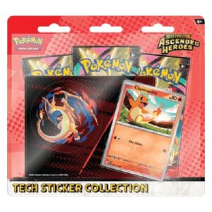 Pokemon Ascended Heroes: Charmander Tech Sticker Collection