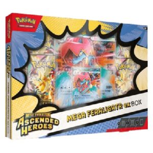 Pokemon Ascended Heroes: Mega Feraligatr ex Box