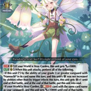 Cardfight!! Vanguard DZ-One Who Arrived at Paradise, Bellnoir [D-Format] (V.1 - Double Rare) N/A