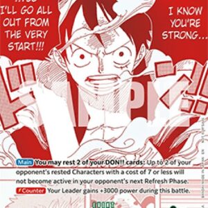 One Piece UP I Know You're Strong... So I'll Go All Out from the Very Start!!! (-040) (V.1)