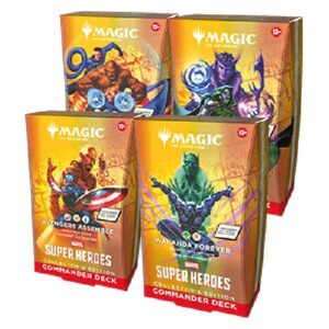 Magic: The Gathering Commander: Magic: The Gathering | Marvel Super Heroes: Deck Set: Collector's Edition