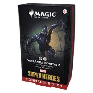 Magic: The Gathering Commander: Magic: The Gathering | Marvel Super Heroes: "Wakanda Forever" Commander Deck