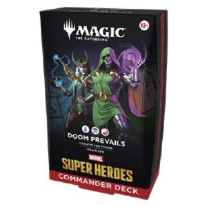 Magic: The Gathering Commander: Magic: The Gathering | Marvel Super Heroes: "Doom Prevails" Commander Deck