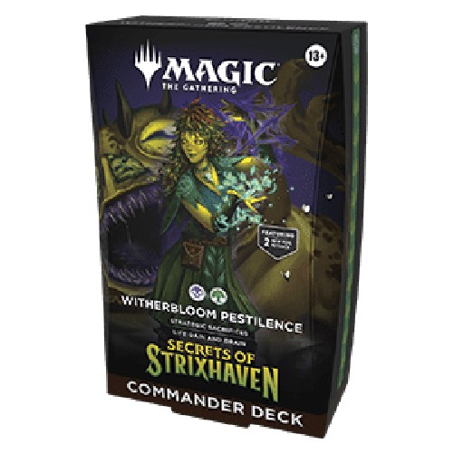 Magic: The Gathering Commander: Secrets of Strixhaven: "Witherbloom Pestilence" Commander Deck