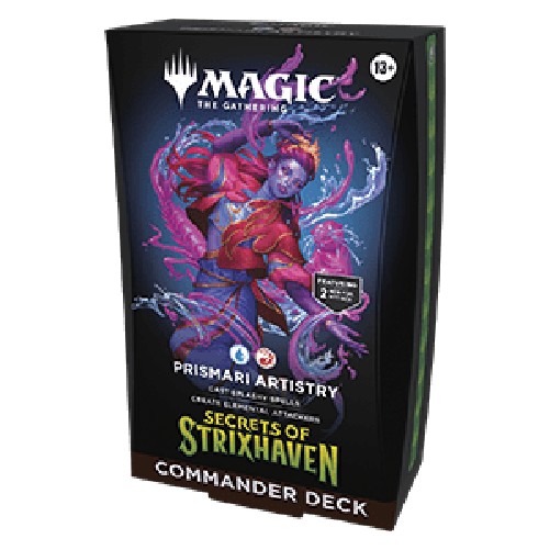 Magic: The Gathering Commander: Secrets of Strixhaven: "Prismari Artistry" Commander Deck