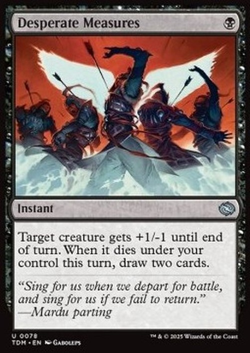 Magic: The Gathering Desperate Measures