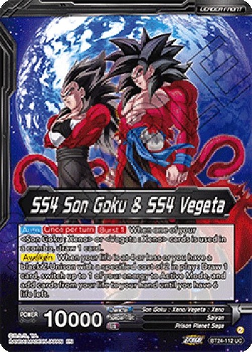 Dragon Ball Super Son Goku & Vegeta // Vegito, Sparking Potara Warrior (V.2 - Alternate Art)