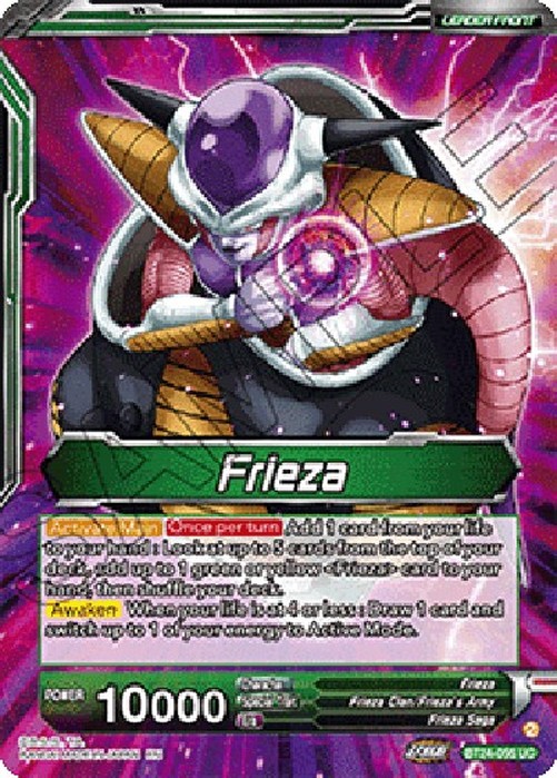 Dragon Ball Super Frieza // Frieza, Scourge of Saiyans (V.2 - Alternate Art)