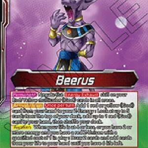 Dragon Ball Super Beerus // Beerus, Pursuing the Power of the Gods (V.2 - Alternate Art)