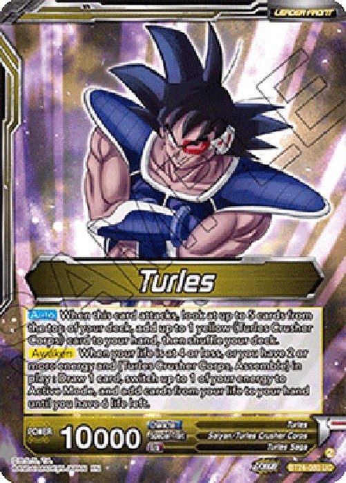 Dragon Ball Super Turles // Turles, Corps Commander (V.2 - Alternate Art)