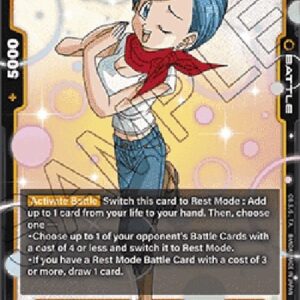 Dragon Ball Super -JP Bulma (-130) [Fusion World] (V.1 - Super Rare)