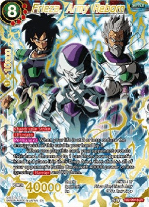 Dragon Ball Super Frieza, Army Reborn