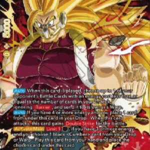 Dragon Ball Super SS Cumber, Assailant´s Fury (V.2 - Special Rare)