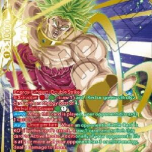 Dragon Ball Super SS Broly, Tenacious Onslaught (V.2 - Special Rare)