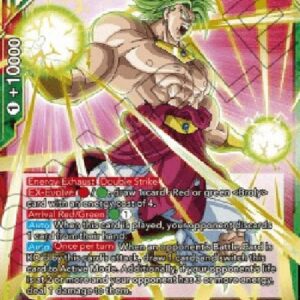 Dragon Ball Super SS Broly, Tenacious Onslaught (V.1 - Super Rare)