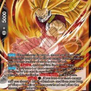 Dragon Ball Super SS Cumber, Assailant´s Fury (V.1 - Super Rare)