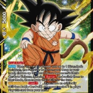 Dragon Ball Super Son Goku, Duel With an Assassin (V.1 - Super Rare)