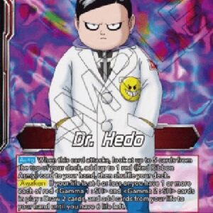 Dragon Ball Super Dr. Hedo // Dr. Hedo, Admiration for Heroes