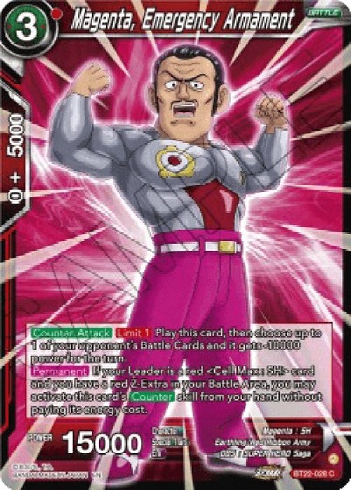 Dragon Ball Super Magenta, Emergency Armament