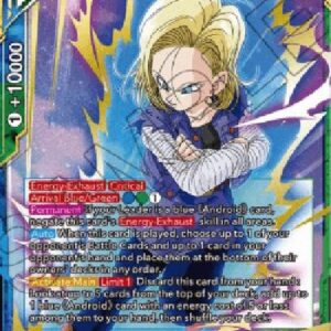 Dragon Ball Super Android 18, Measureless Strength (V.1 - Super Rare)