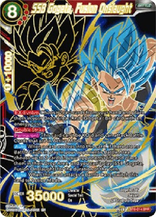 Dragon Ball Super SSB Gogeta, Fusion Onslaught (V.2 - Special Rare)