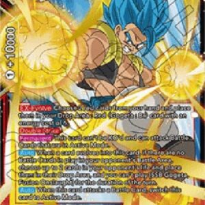 Dragon Ball Super SSB Gogeta, Fusion Onslaught (V.1 - Super Rare)