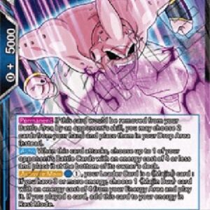 Dragon Ball Super Majin Buu, the Intensifying Evil