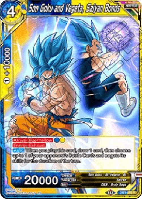 Dragon Ball Super Son Goku and Vegeta, Saiyan Bonds
