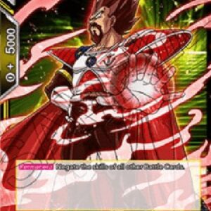 Dragon Ball Super WP King Vegeta, the Majestic Ruler
