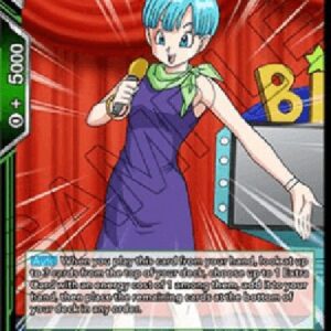 Dragon Ball Super DB1P Bulma, Genius Inventor