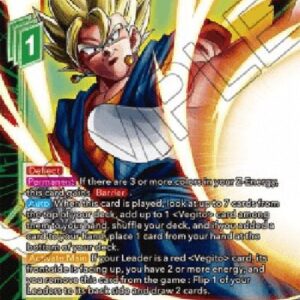 Dragon Ball Super SS Vegito, Ready When You Are