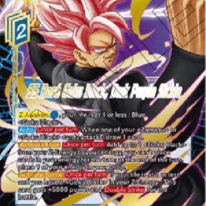 Dragon Ball Super SS Rose Goku Black, Dark Purple Sickle (V.2 - Expansion Rare)