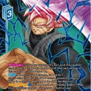 Dragon Ball Super SS Rose Goku Black, Serving Justice (V.1 - Expansion Rare)