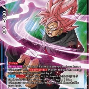 Dragon Ball Super SS Rose Goku Black, Close Combat