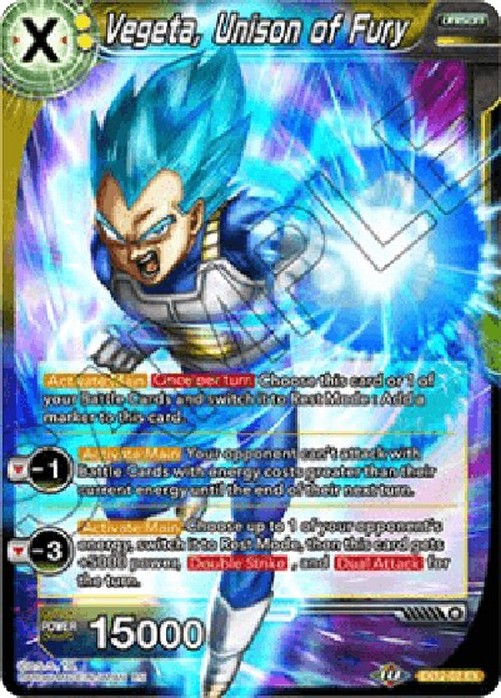 Dragon Ball Super Vegeta, Unison of Fury