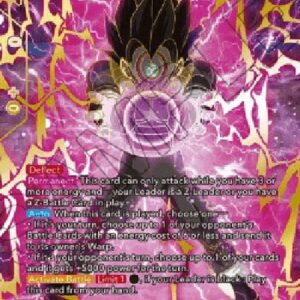 Dragon Ball Super Black Masked Saiyan, Assassin from the Darkness (V.2 - Special Rare)