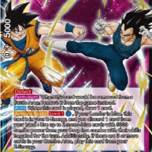 Dragon Ball Super Son Goku & Vegeta, Immortal Rivalry (V.1 - Super Rare)