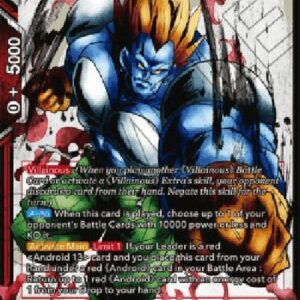 Dragon Ball Super Android 13, Villainous Threat