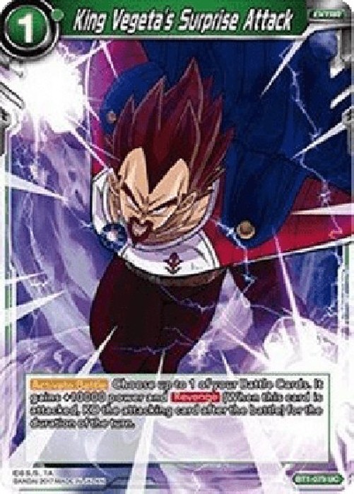 Dragon Ball Super VPP King Vegeta's Surprise Attack