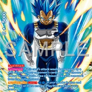 Dragon Ball Super SSB Vegeta, Power of Conviction (V.3 - Special Rare)