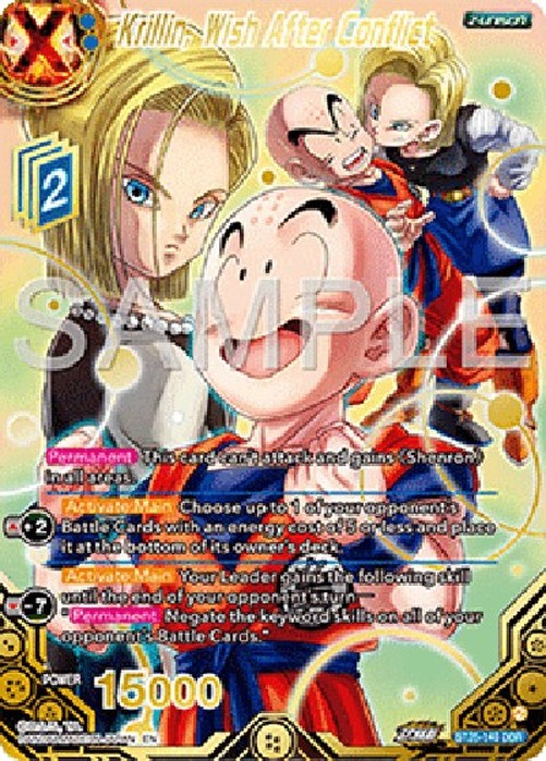 Dragon Ball Super Krillin, Wish After Conflict