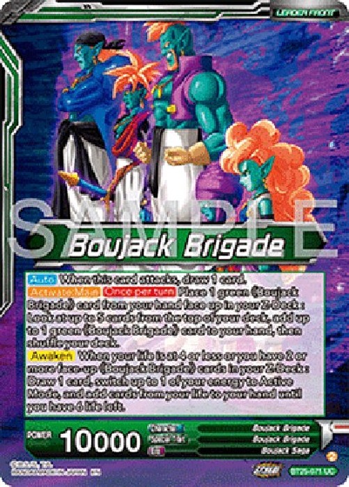 Dragon Ball Super Boujack Brigade // Boujack, Crashing the Tournament (V.2 - Alternate Art)